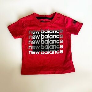 New Balance Logo T-Shirt Size 12M